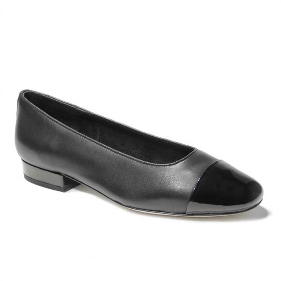 NEW VANELI women’s fc-313 nappa patent shoes in black - Picture 1 of 3